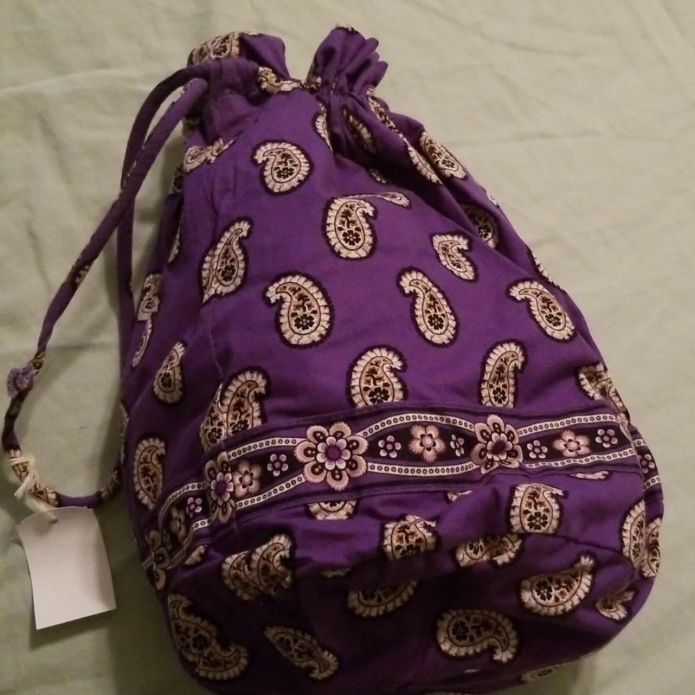 Vera Bradley Diddy draw string bag, nwot